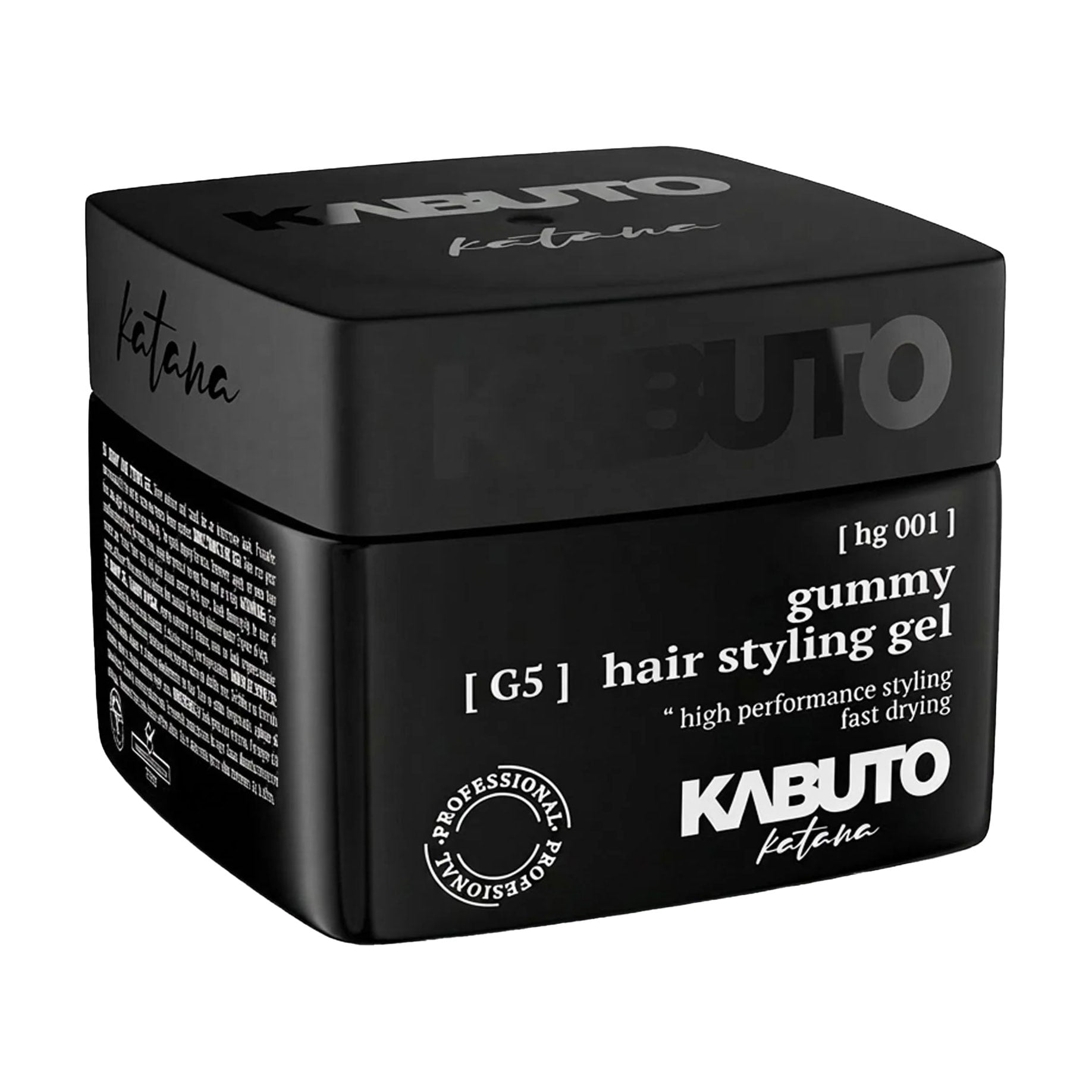Чоловічий гель для укладання волосся Kabuto Katana Gummy Hair Styling Gel Сильна фіксація, 240 мл